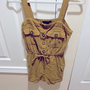 Olive Green Romper